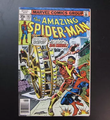 Buy Marvel Comics Group Comic Book The Amazing Spider-Man #183 Rocket Racer 1978 • 38.74£