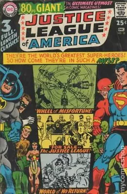 Buy Justice League Of America #58 VG- 3.5 1967 Stock Image Low Grade • 7.43£
