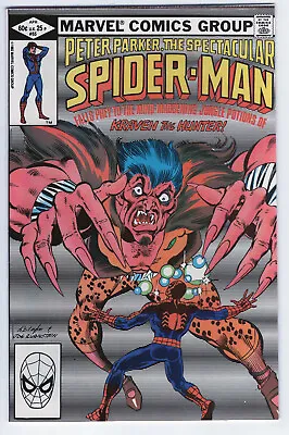 Buy SPECTACULAR SPIDER-MAN #65 - 7.0 - WP - VS Kraven The Hunter • 3.16£