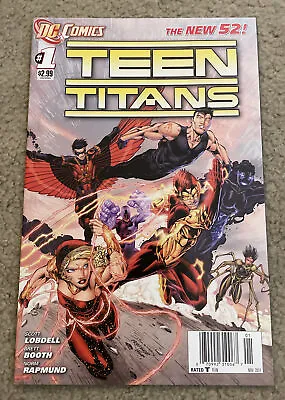 Buy Teen Titans #1 DC 52 Robin Super Boy Wonder Girl Kid Flash Comics 2011 Newsstand • 4.02£