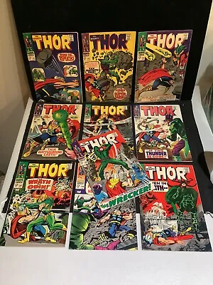 Buy Thor #’s 141-150 Lot (x10 Silver Age Comics, Origin Inhumans, 1st Wrecker) - Hot • 759.54£