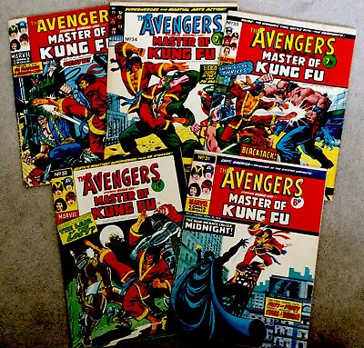 Buy The Avengers Weekly - #31 #32 #33 #34 #35 April/May 1974 • 4£