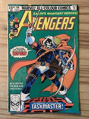 Buy Avengers # 196 1st Full Appearance Of The Taskmaster , Grade Vg/fn • 35£