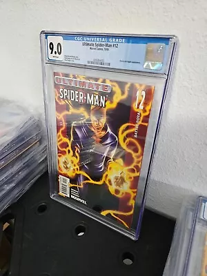 Buy Ultimate Spider-Man #12 Marvel Comics, 10/01 Brian Michael Bendis CGC Grade 9.0 • 40.12£