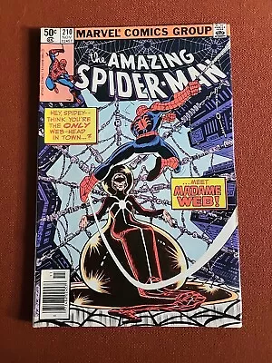 Buy Amazing Spider-Man #210 First Appearance Of Madame Web Fine++ • 47.43£