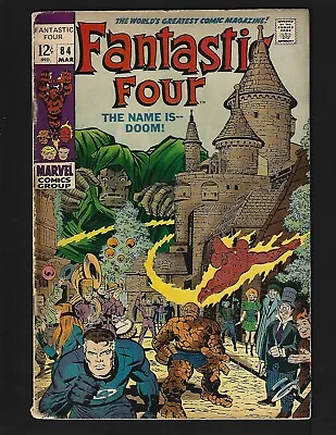 Buy Fantastic Four #84 VG Kirby Sinnott Doctor Doom Nick Fury Dum Dum Dugan SHIELD • 25.23£