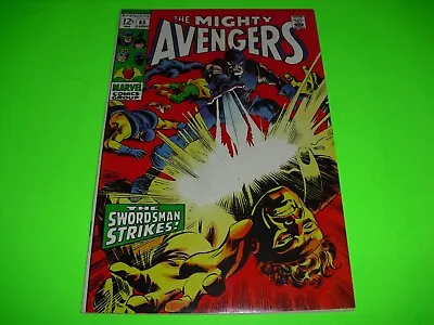 Buy Avengers #65 In F/VF 7.0 COND From 1968! Marvel Fine Very Unrestored B933 • 27.60£