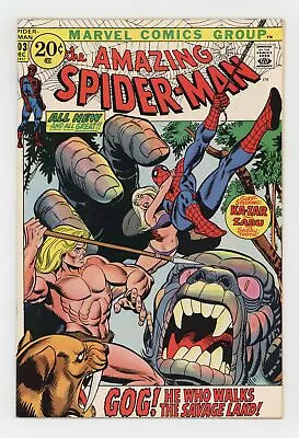 Buy Amazing Spider-Man #103 VF 8.0 1971 • 73.19£
