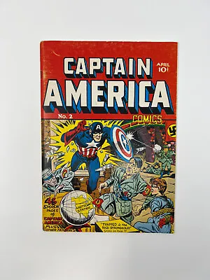 Buy Captain America Comics #2 (1974 Flashback Reprint #29) Hitler Cover FN+/VF • 83.41£