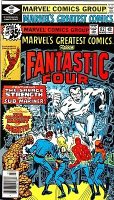 Buy Marvel's Greatest Comics #82 & #83   Namor Vs. Ff!    Vf+ & Nm-    Sub-mariner! • 12.02£