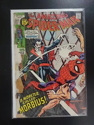 Buy Amazing Spider-Man #101. 1st Appearance Morbius! Complete. Cover Detached  • 75.20£