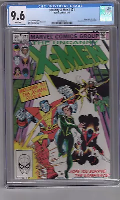 Buy Uncanny X- Men 171 1983 9.6 CGC W/P 'ROGUE...Joins...the ...X-Men' • 74.32£