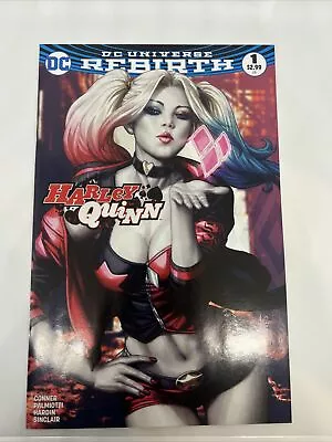 Buy 2016 DC Universe Comics Rebirth Harley Quinn #1 Artgerm Color Variant Cover • 23.81£