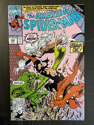 Buy Amazing Spider-Man #342 FN/VF Copper Age Comic Featuring The Black Cat! • 2.36£
