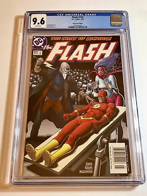 Buy 2001 Dc The Flash #172 First Full Appearance Of Cicada Rare Newsstand Cgc 9.6 • 99.12£
