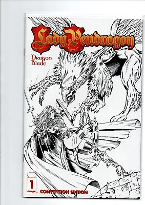 Buy Lady Pendragon: Dragon Blade #1, Convention Sketch Cover 1591/2000 + COA, 1999 • 8.69£