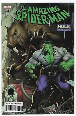 Buy  Amazing Spider-Man # 795 Hulk Variant 1st Print Cover NM+  • 15.98£