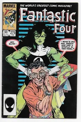 Buy Fantastic Four Marvel Comics #275 February 1985 She Hulk Stan Lee Cover  • 2.38£