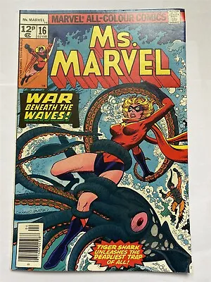 Buy MS. MARVEL #16 1st App Brief Cameo Mystique Marvel Comics 1978 VF UK Price  • 39.95£