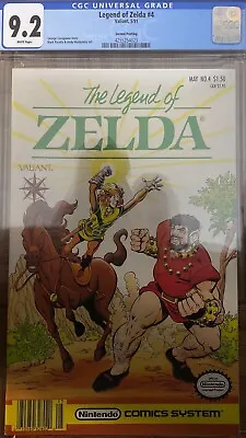 Buy Legend Of Zelda #4, CGC 9.2, Valiant  Comic Books Nintendo Mario Link • 79.95£