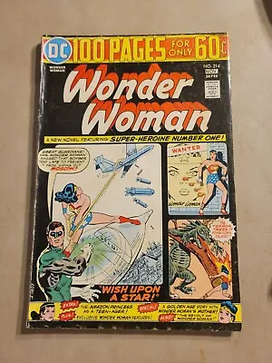 Buy Wonder Woman (1942) #214, Bronze Age, 1974, 100 Page Super Spectacular, GD To VG • 6.39£