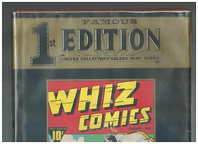 Buy Famous 1st Edition Whiz Comics 2 RARE HARD COVER W DJ! Printing Error Ed!  DC • 238.29£