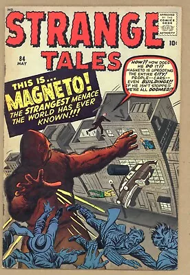 Buy Strange Tales 84 FN Magneto Prototype Hunk Larken Kirby Ditko 1961 Marvel T605 • 216.83£
