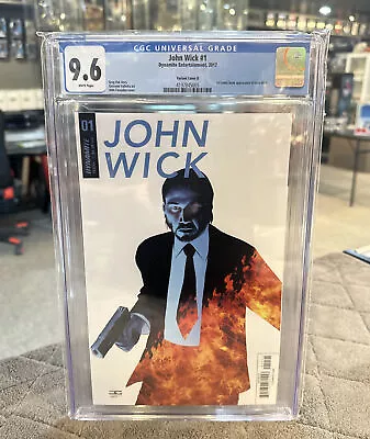 Buy John Wick #1 CGC 9.6 White Pages! Cover D - First Appearance Of John Wick • 135.05£