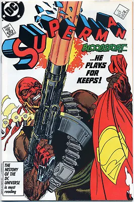 Buy Superman #4 (dc 1987) Near Mint First Print • 10.99£