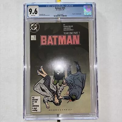 Buy Batman 404 CGC 9.6 Year One Frank Miller DC Comics Graded Slab ￼￼ • 54.37£