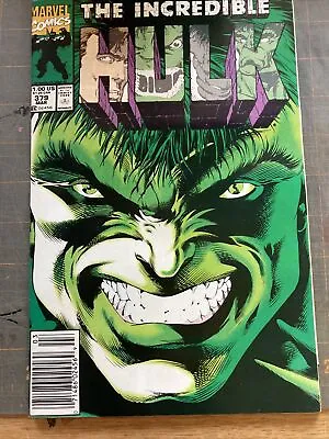 Buy Incredible Hulk #379 Newsstand Dale Keown 1991 Peter David Marvel VF • 7.99£