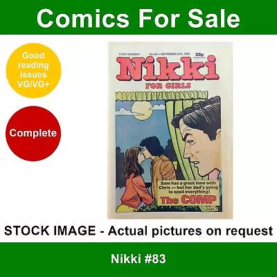Buy Nikki #83 Comic 20 September 1986 VG/VG+ DC Thomson • 2.75£
