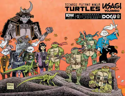 Buy Teenage Mutant Ninja Turtles Usagi Yojimbo Wherewhen #1 Cover A Sakai • 4.01£