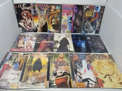 Buy DC Comics Vertigo Lot Of 16 Books (Vamps, Animal Man, Sandman, Books Of Magic) • 79.94£