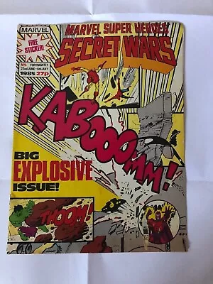 Buy MARVEL SUPER HEROES SECRET WARS No 5 22ND JUNE - 5TH JULY 1985 • 4.99£