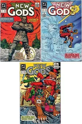 Buy New Gods #7 #8 #9 (dc 1989) Near Mint First Prints White Pages • 10.99£