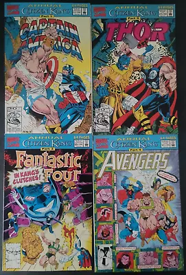 Buy Marvel Comics Citizen Kang Annuals #1-4 (1992) Full Series! Fantastic Four #25! • 11.85£
