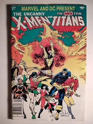 Buy Marvel & DC Present: The Uncanny X-Men & The New Teen Titans #1, VG,  Crossover • 10.40£
