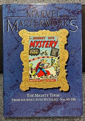 Buy Marvel Masterworks Journey Into Mystery #83-100, Thor HC, 1st PRINTING 1991, NM • 35.62£