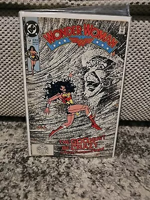 Buy Wonder Woman #51 Comic 1991 - DC Comics - Amazon Justice League • 4£