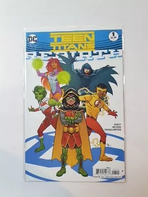 Buy 2016 DC Comics Rebirth Teen Titans #1 - Shaner Variant Cover NM 9.5+ • 4£