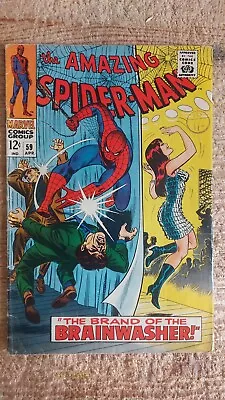Buy AMAZING SPIDER-MAN #59  1st Mary Jane Cover Silver Age 1968. VG+ • 55£