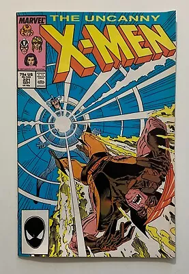 Buy Uncanny X-Men #221 KEY 1st Appearance Mr Sinister (Marvel 1987) VF Copper Age • 85£