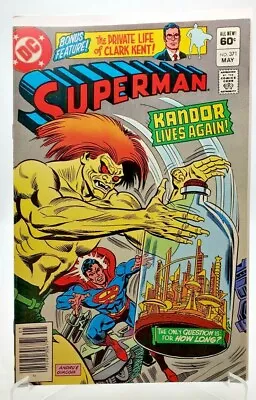 Buy SUPERMAN #371 (1939 Series) 1982 (DC) NEWSSTAND   NM • 43.39£