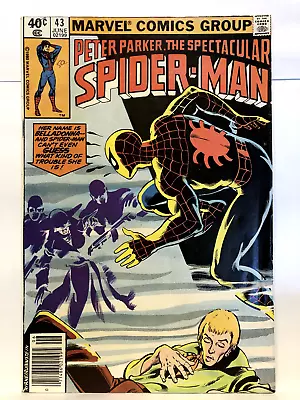 Buy Peter Parker Spectacular Spider-Man #43 F/VF 1st Print Marvel Comics • 3.50£