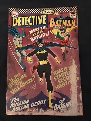 Buy DETECTIVE COMICS #359 (1967) KEY ISSUE: 1st Batgirl, Around FR/GD • 211.78£