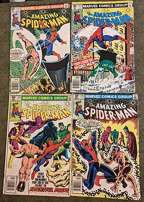 Buy The Amazing Spider-Man Issues #211 #212 #214 & #215 - Original - Comic Book Lot • 39.52£