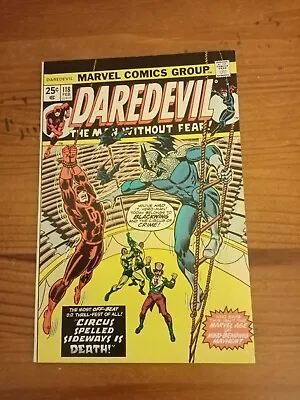Buy MARVEL COMICS DAREDEVIL VOL 1 #118 FEB 1975. 1ST BLACKWING. US 25c. NM • 34.99£