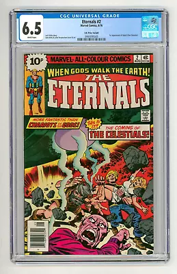 Buy Eternals #2 CGC 6.5 FN+ Second Eternals • 40.50£