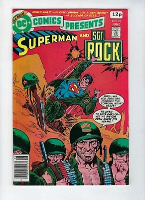 Buy DC COMICS PRESENTS # 10 (Superman & Sgt. Rock, JUNE 1979) VF • 7.95£